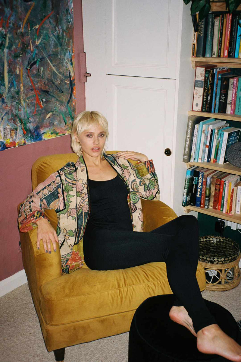 Repurposed Kantha Jacket Multicolour 008