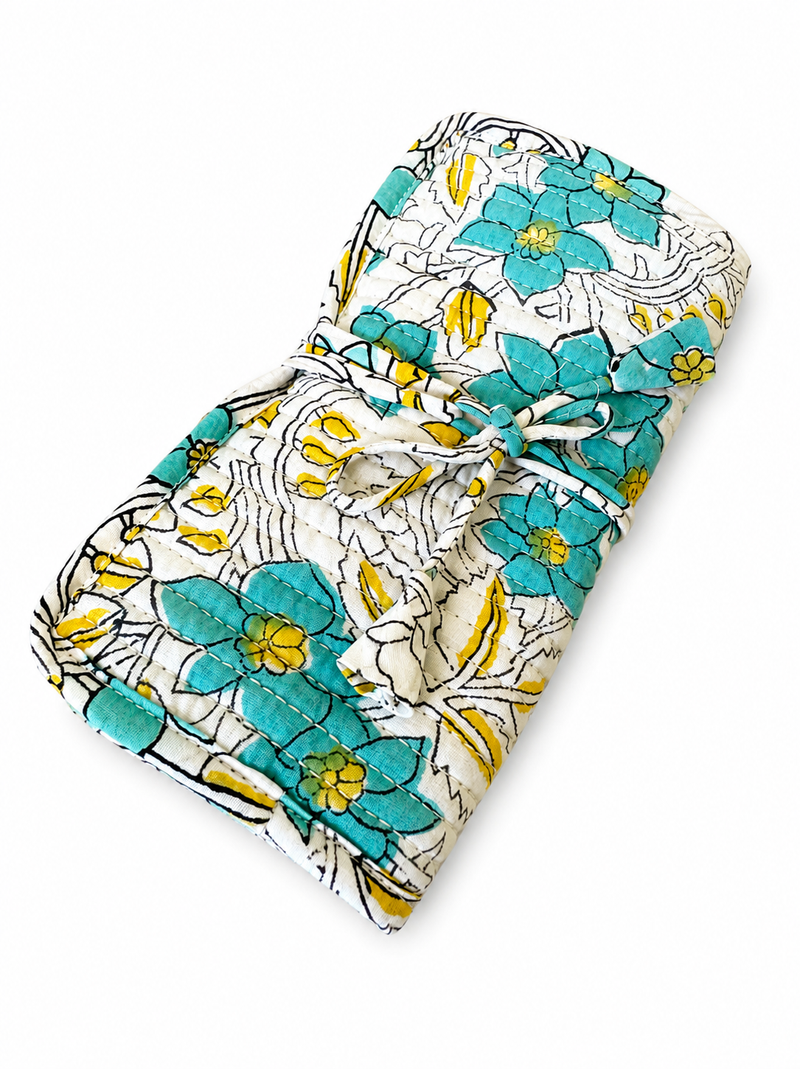 Jewellery Roll - Desert Bloom 01 - Mint