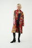 Repurposed Quilted Kantha Coat Red 003