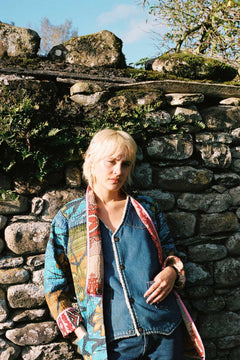 Repurposed Kantha Jacket Blue 009