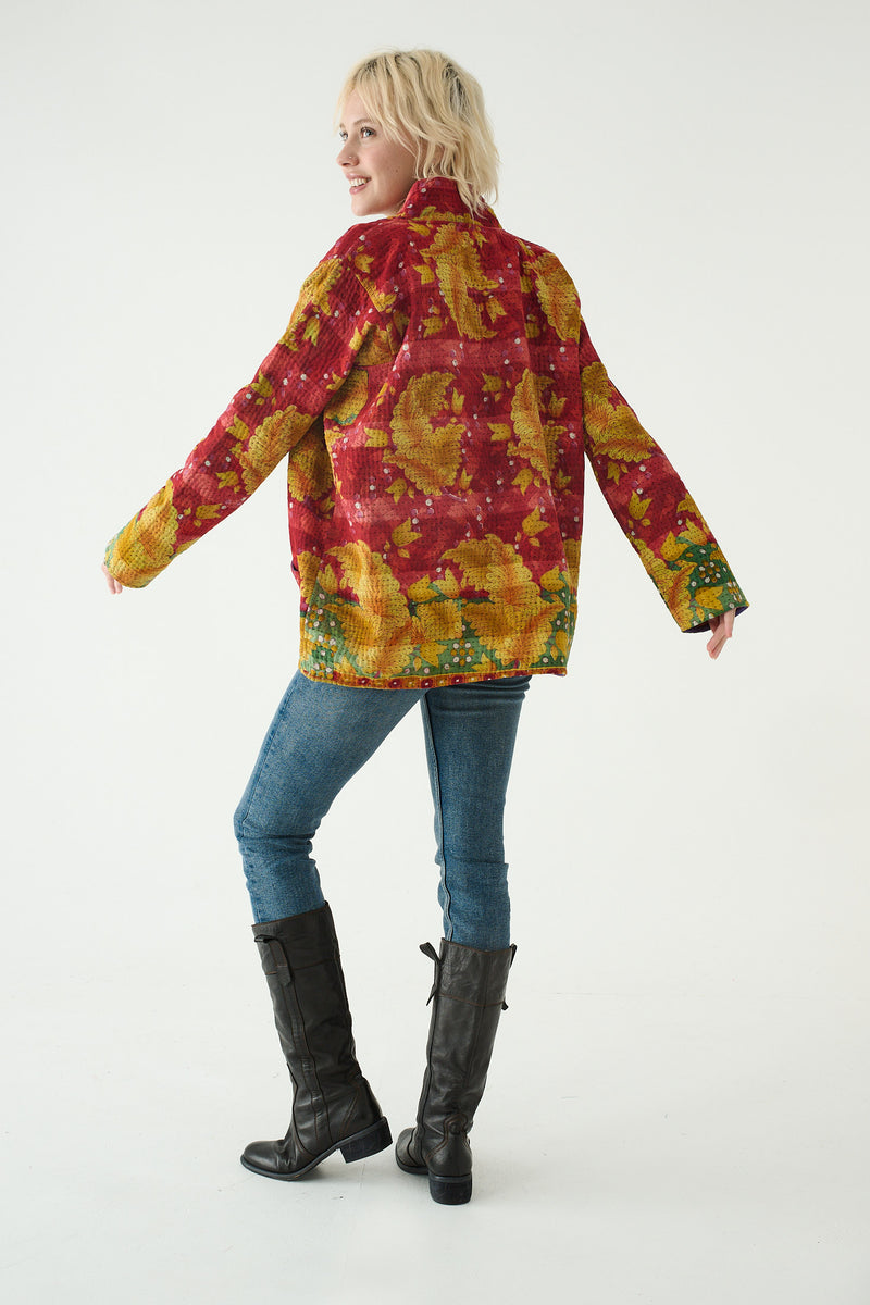 Repurposed Kantha Jacket Multicolour 011