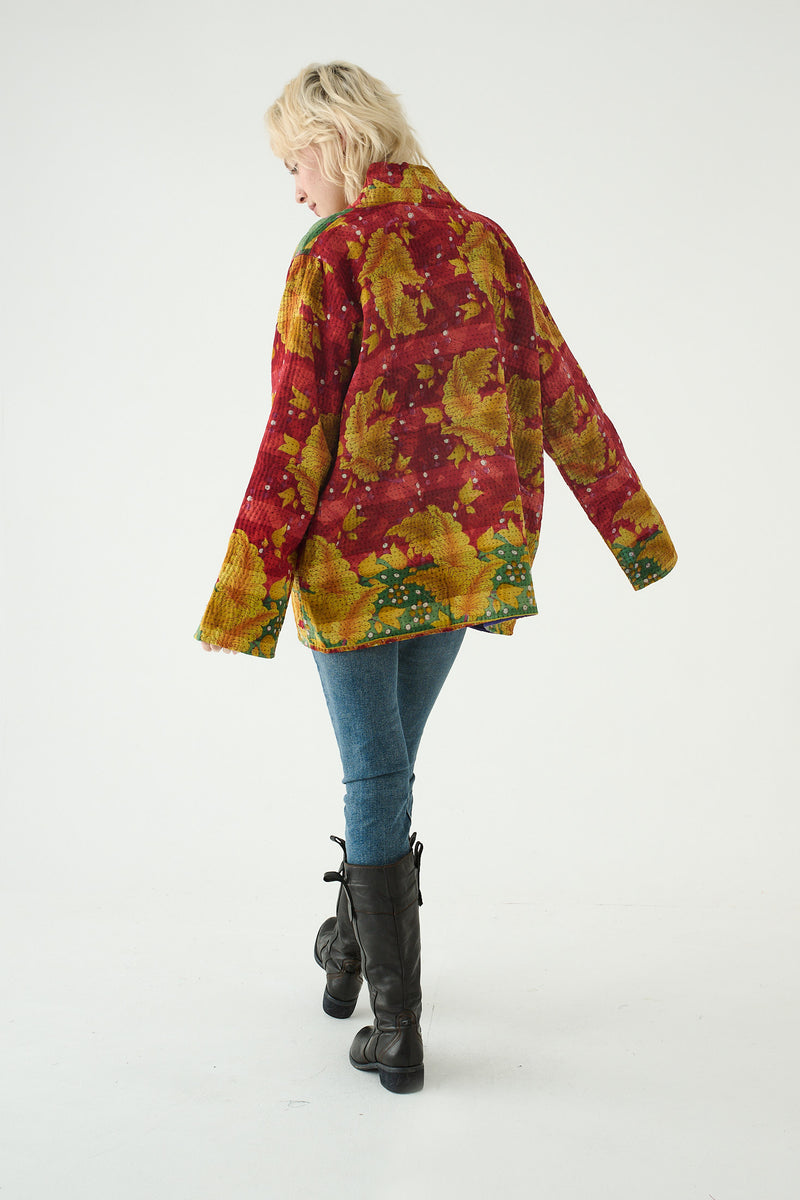 Repurposed Kantha Jacket Multicolour 022