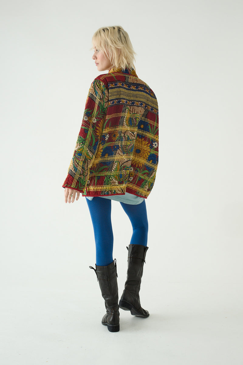 Repurposed Kantha Jacket Multicolour 029